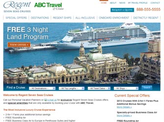 Regent Seven Seas Cruises Launches Complimentary Co-Branded Website Program