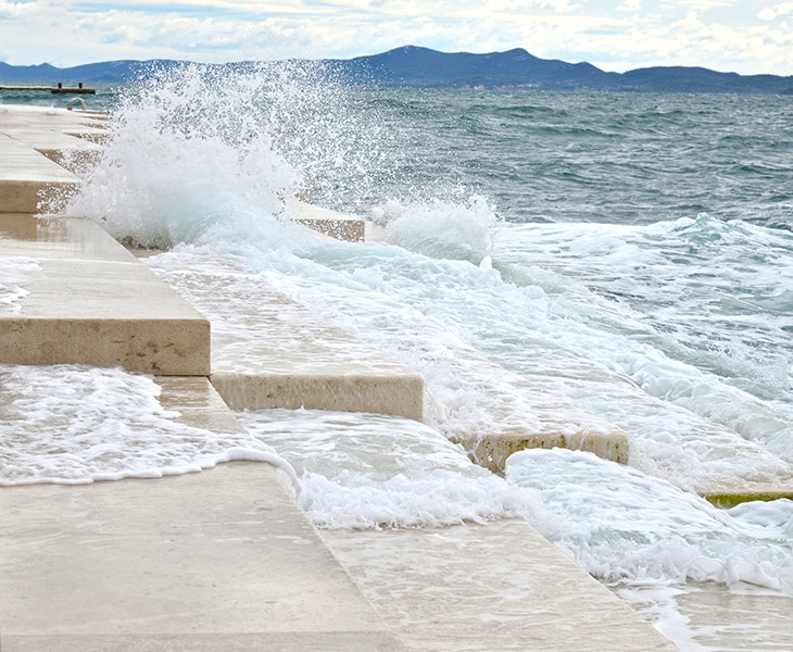 Zadar, Lago Vrana e Almoço