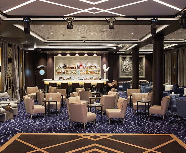 Splendor Lounge Virtual Tour aboard seven seas splendor cruise ship