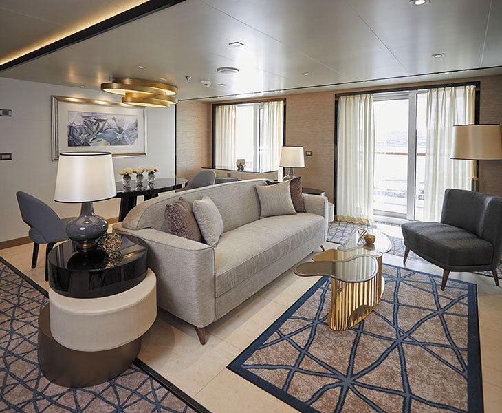 Splendor Suite Virtual Tour aboard seven seas splendor cruise ship