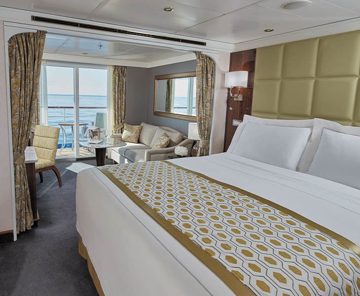 Concierge Suite Virtual Tour aboard seven seas voyager cruise ship