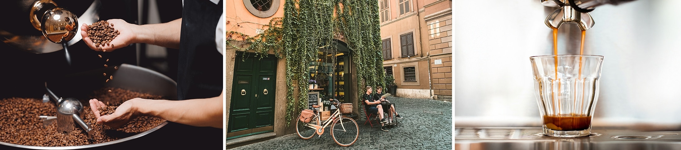 Images related to the Italian coffee, Ponce Livornese