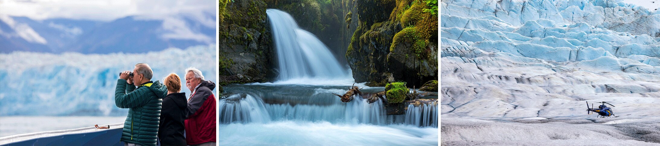 Examples of shore excursions in Alaska