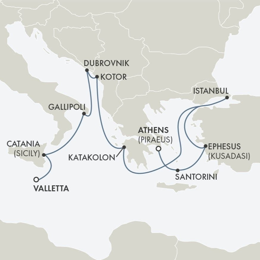 Voyage Map for GRA261020