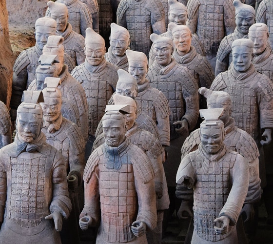 Hong Kong y los Guerreros de Terracota