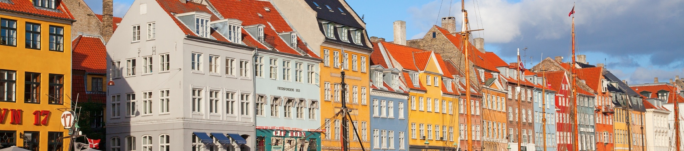 Nyhavn in Copenhagen, Denmark
