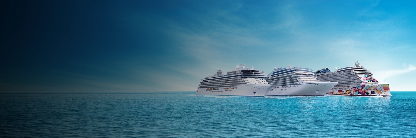 NCLH fleet - Norwegian, Oceania, and Regent Seven Seas Cruises
