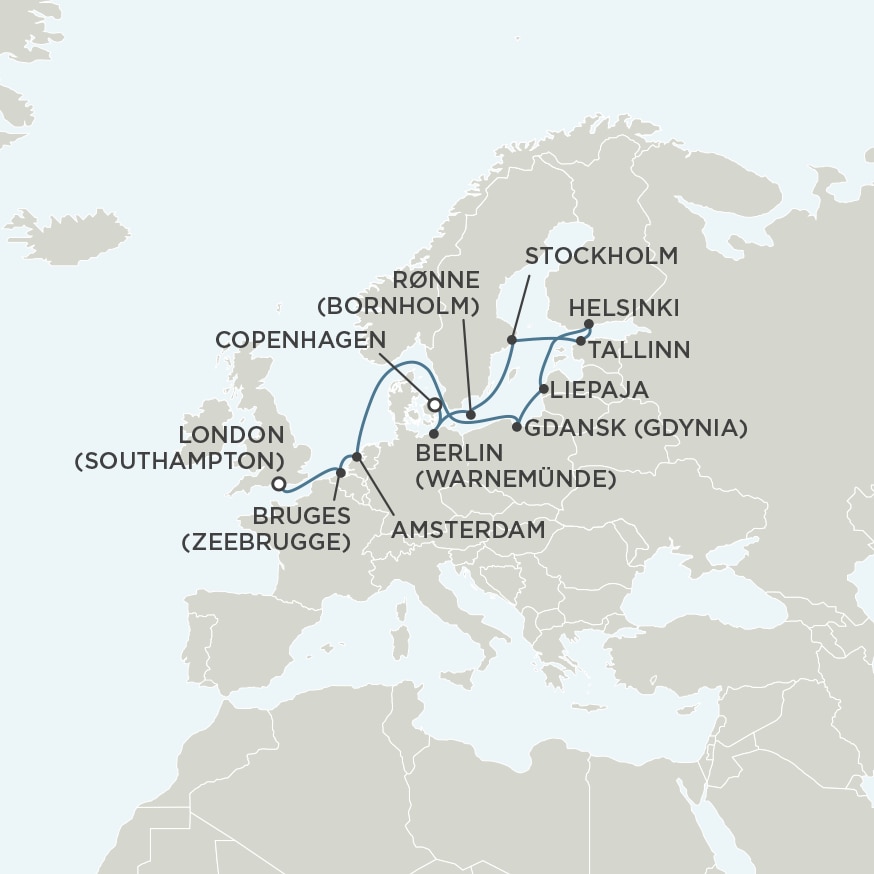 Voyage Map for SPL270711