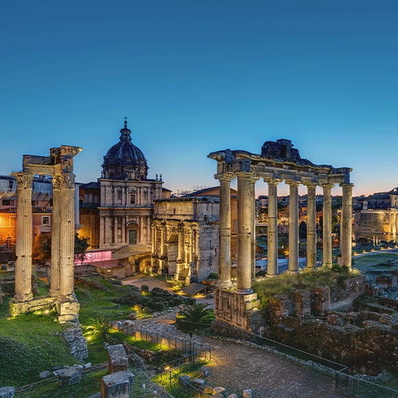 Roman Forum in Rome, Italy