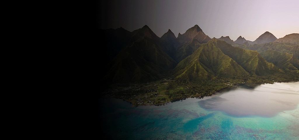 Beautiful Pacific Island