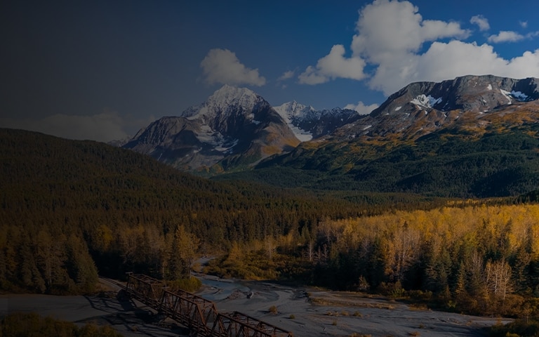 Scenic views of Alaska