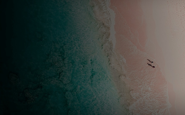 The beautiful beachy shores of Bermuda