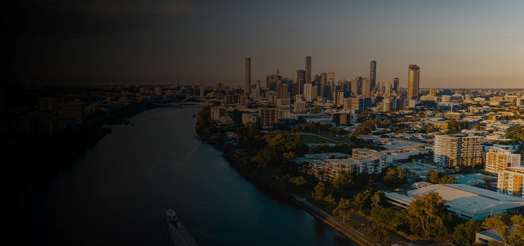 Brisbane, Australia panoramic view