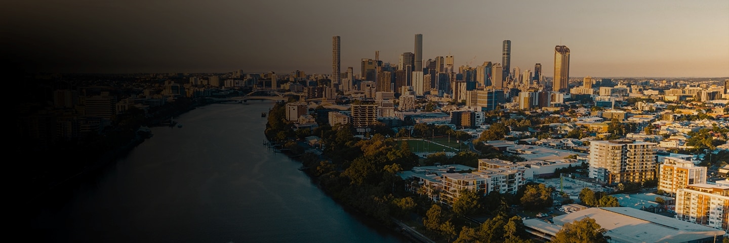 Brisbane, Australia panoramic view