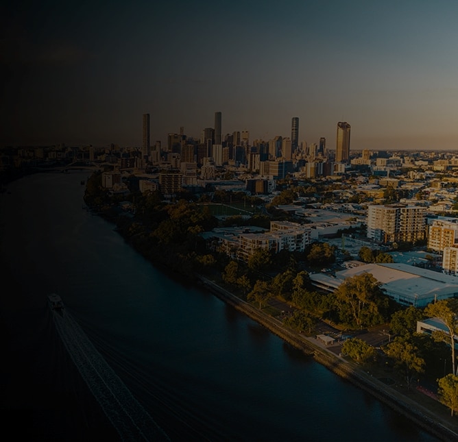 Brisbane, Australia panoramic view