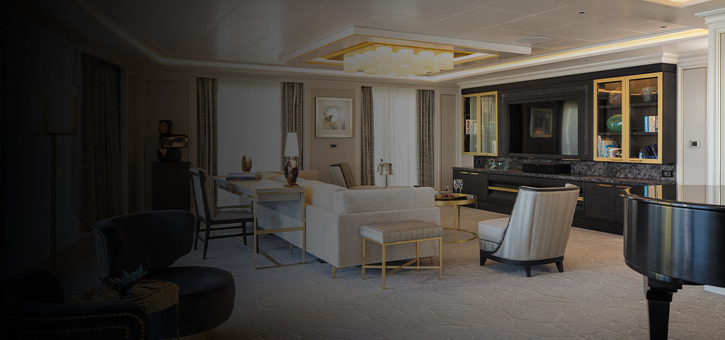 a suite aboard seven seas splendor