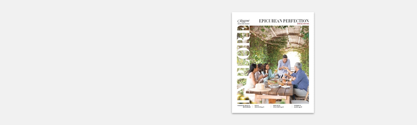 Epicurean Perfection brochure cover art