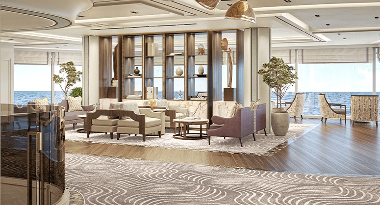 Reception on Seven Seas Prestige