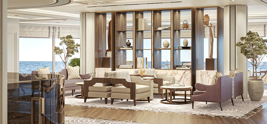 Reception on Seven Seas Prestige