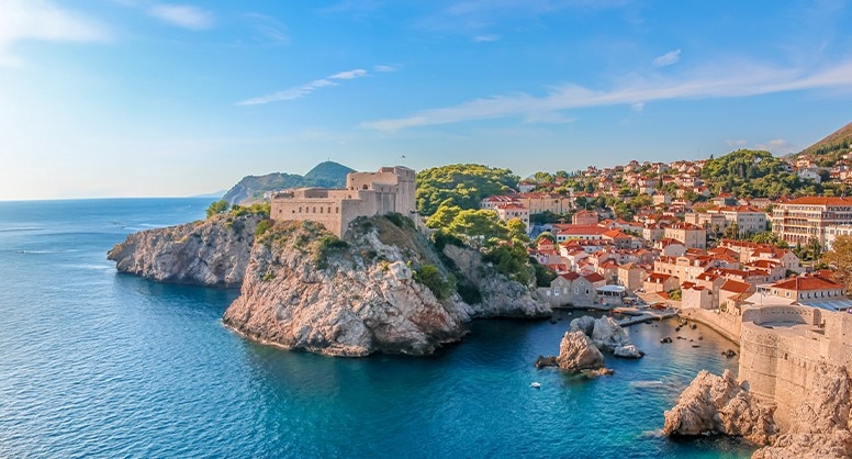 Fort Lovrijenac in Dubrovnik, Croatia