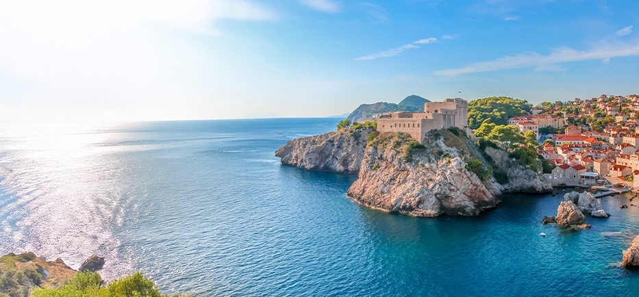 Fort Lovrijenac in Dubrovnik, Croatia