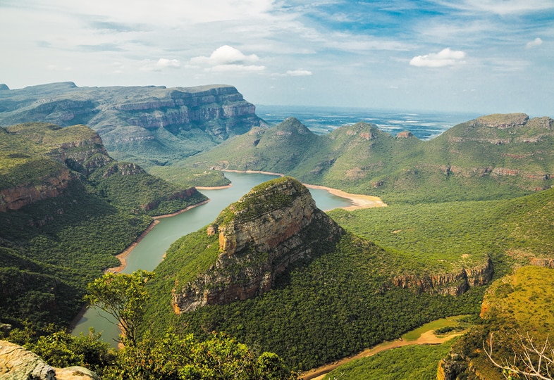 View of Africa