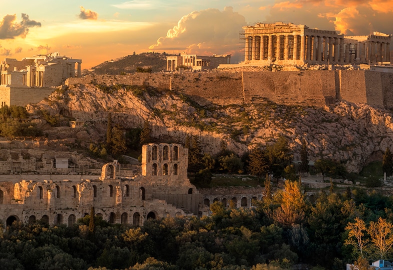 Acropolis in Athens, Greece