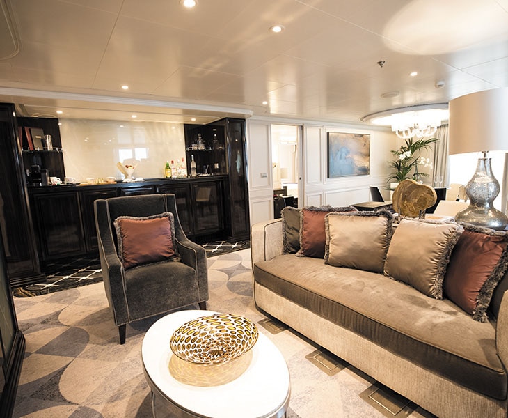 Master Suite Virtual Tour aboard seven seas explorer cruise ship