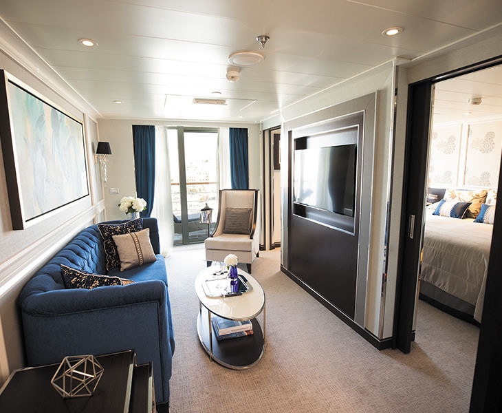 Penthouse Suite Virtual Tour aboard seven seas explorer cruise ship