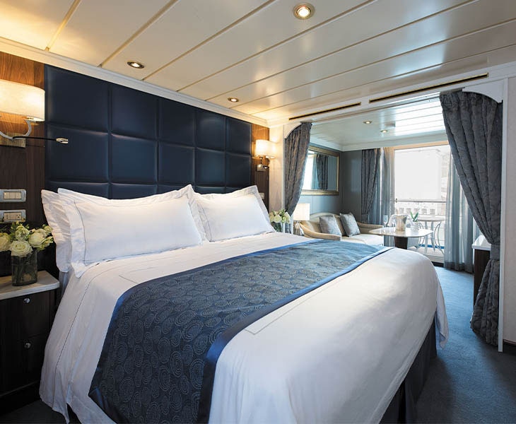 Deluxe Veranda Suite Virtual Tour aboard seven seas mariner cruise ship