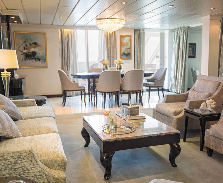 Master Suite Virtual Tour aboard seven seas mariner cruise ship