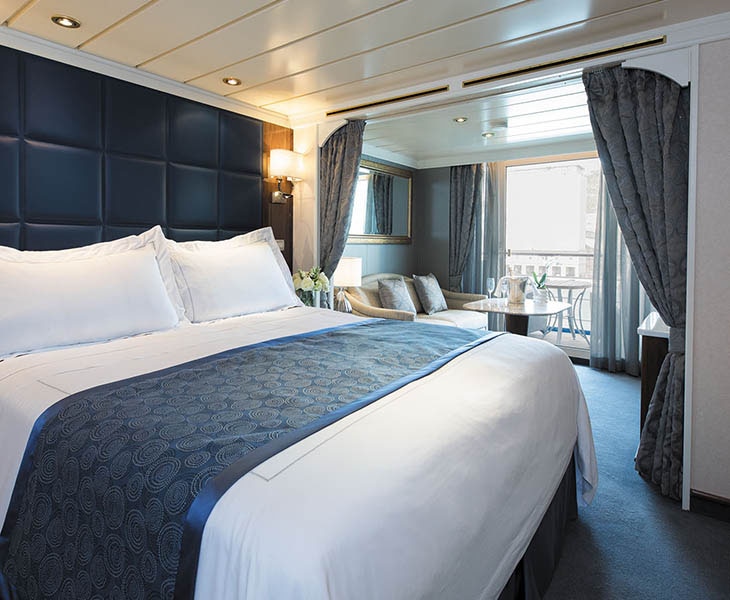 Deluxe Veranda Suite Virtual Tour aboard seven seas voyager cruise ship