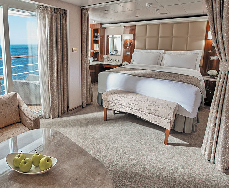 Penthouse Suite Virtual Tour aboard seven seas voyager cruise ship