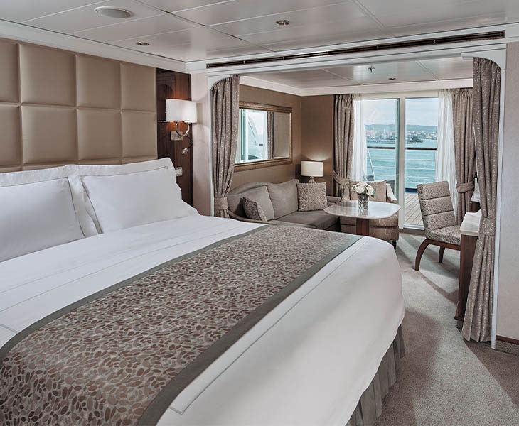 Penthouse Suite Virtual Tour aboard seven seas voyager cruise ship