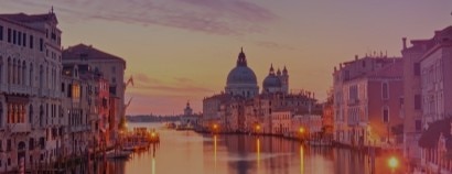 The Grand Canal in Venice, Italy