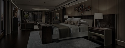 Seven Seas Prestige Flou Bed for Regent Suite guests