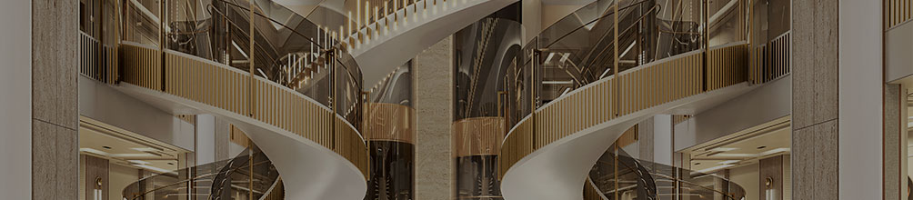 The Starlight Atrium inside of Seven Seas Prestige