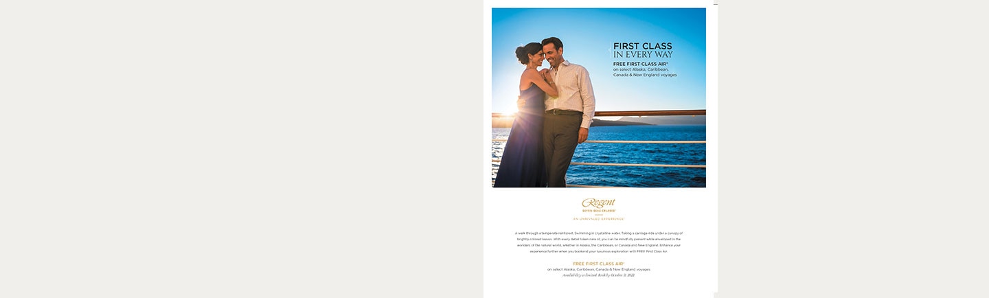 FIRST CLASS IN EVERY WAY FLYER