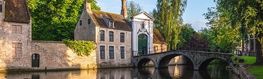 Princely Beguinage Ten Wijngaerde in Bruges, Belgium
