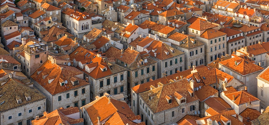 Old Town in Dubrovnik, Croatia