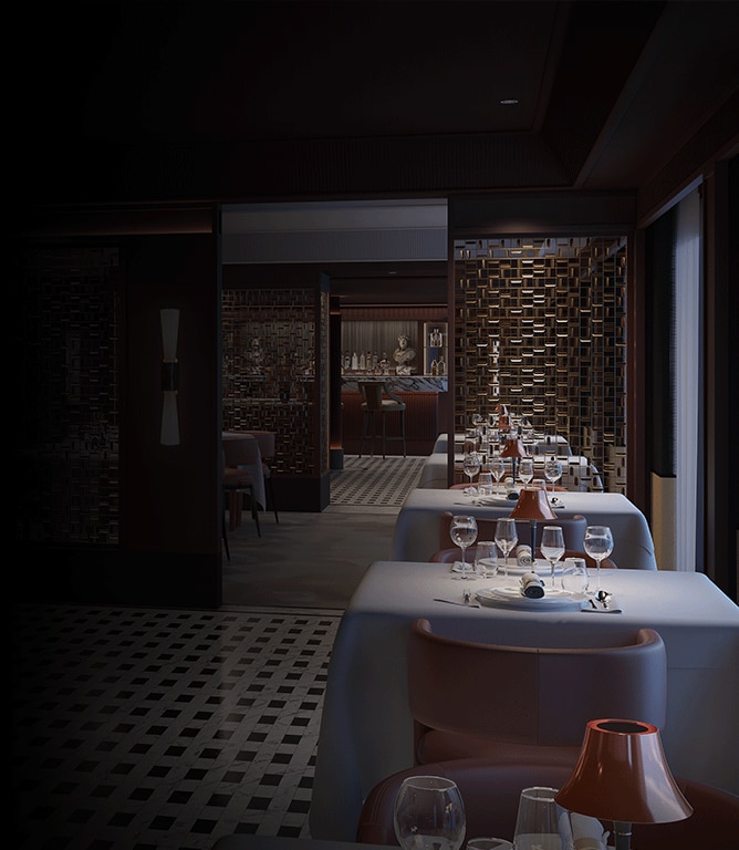 prime 7 rendering aboard seven seas prestige cruise ship