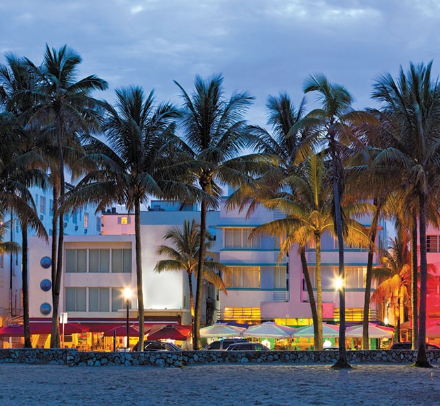 Miami Beach, Florida Postcard The Caribbean Hotel