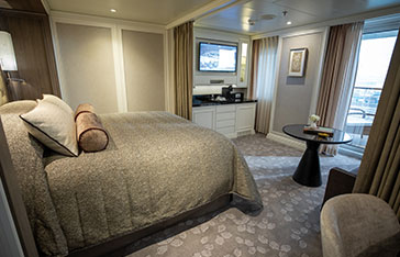 Concierge Suite an Bord der Seven Seas Splendor
