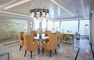 Regent Suite an Bord der Seven Seas Splendor