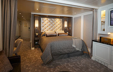 Superior Suite an Bord der Seven Seas Splendor