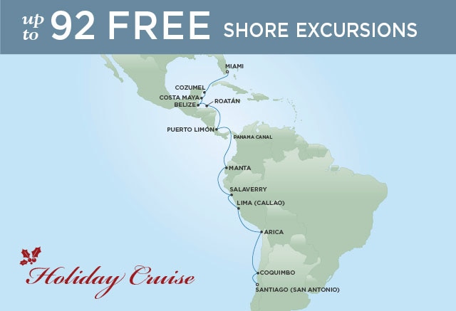 カヤオ 運河 コスタマヤ 18泊 21年12月19日出発 Seven Seas Navigator Regent Seven Seas Cruises