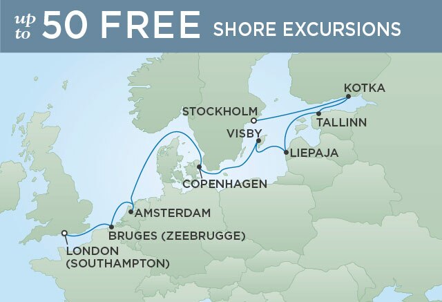 可愛い風車と上質なチョコレート 12泊 22年07月26日出発 Seven Seas Splendor Regent Seven Seas Cruises