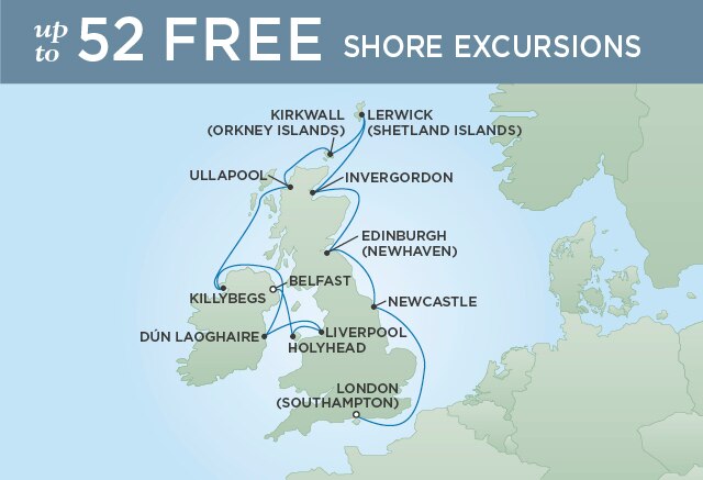 英仏海峡のパッセージ 12泊 22年07月03日出発 Seven Seas Voyager Regent Seven Seas Cruises