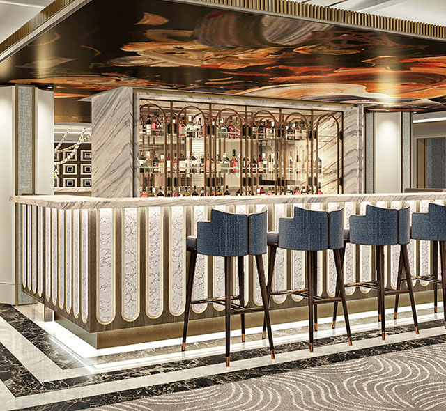 new bar venue rendering aboard prestige